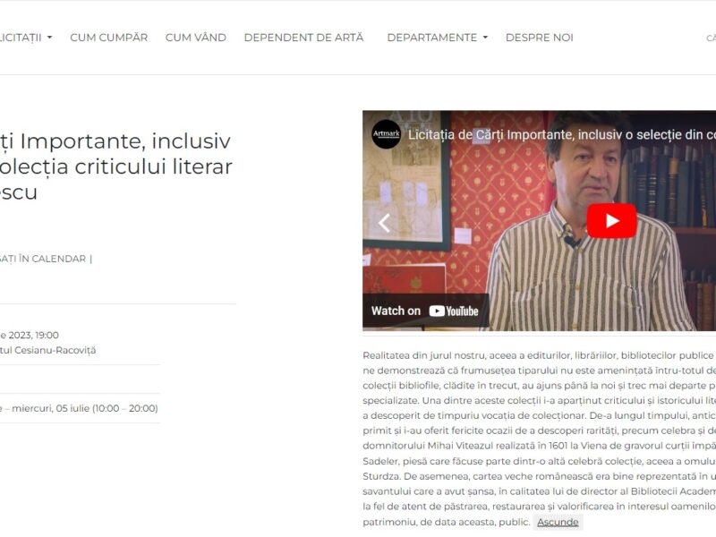Toate cărțile pe masă, joi revin cei mai importanți contemporani