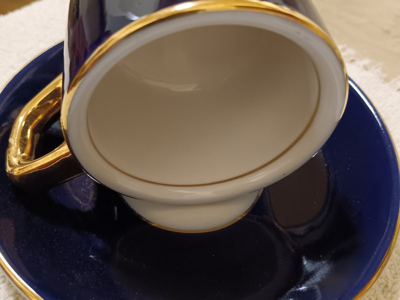 Cesti cafea cobalt