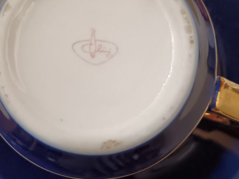 Cesti cafea cobalt